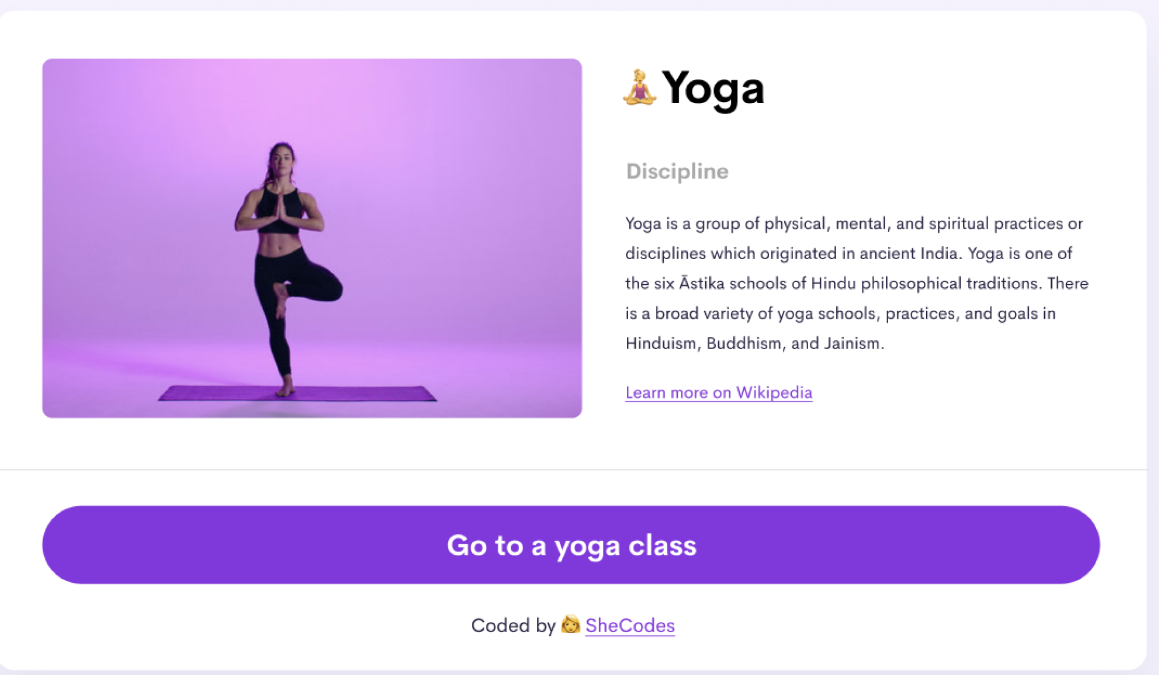 Yoga App